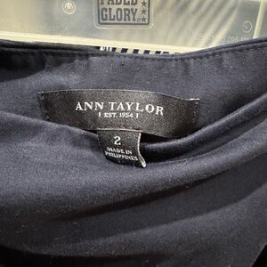 Ann Taylor Midnight Gray Skirt